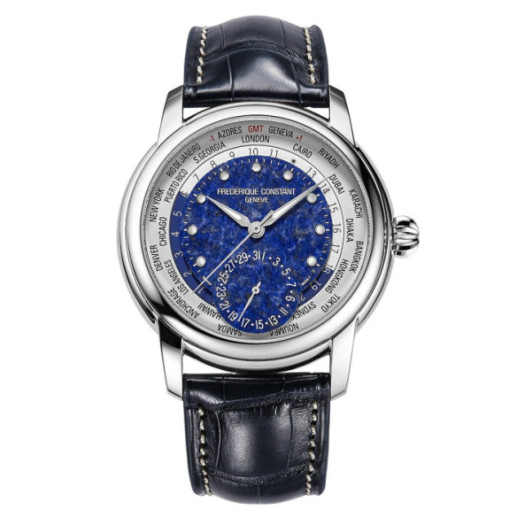 Frederique Constant Classic Worldtimer - Frecerique Constant New und Limited