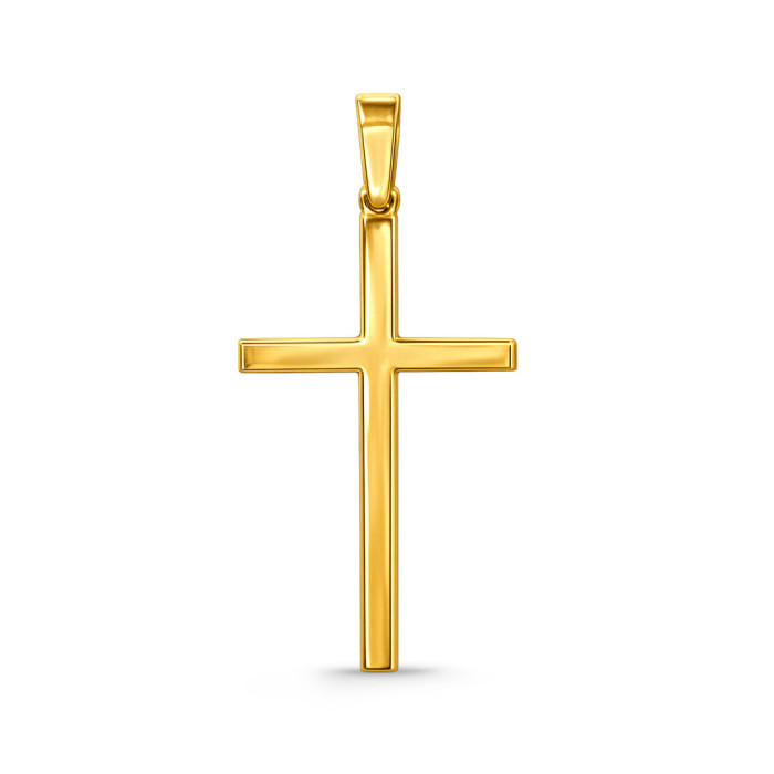 Cruz Oro Catholic Sign - Cruces