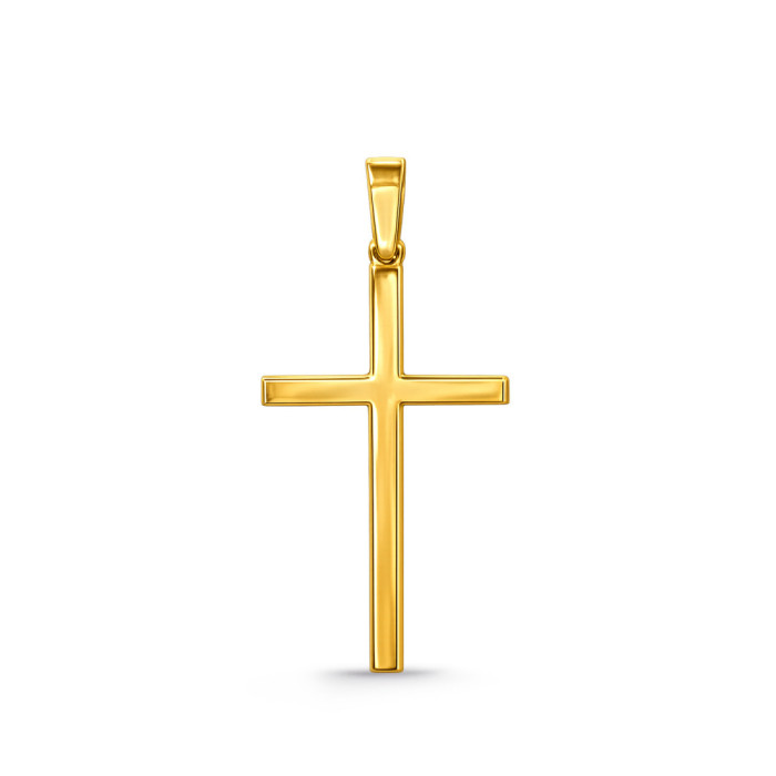 Cruz Oro Catholic Sign - Cruces