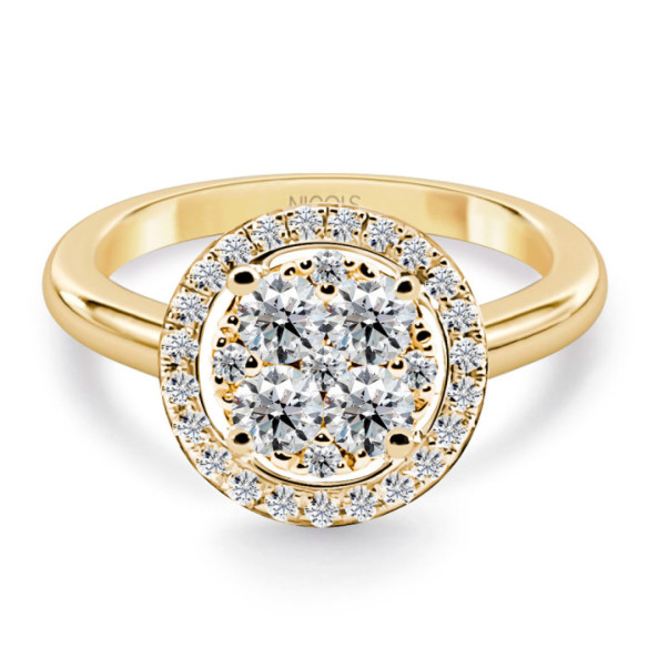 GARDENIA Diamond Ring 0.65 - Brilliant Cut