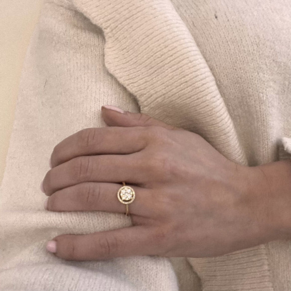 GARDENIA Diamond Ring 0.65 - Brilliant Cut