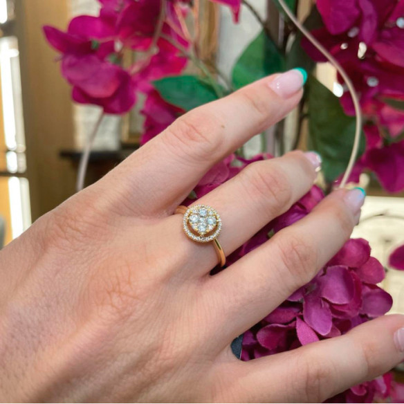 GARDENIA Diamond Ring 0.65 - Brilliant Cut