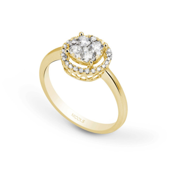 GARDENIA Diamond Ring 0.65 - Brilliant Cut