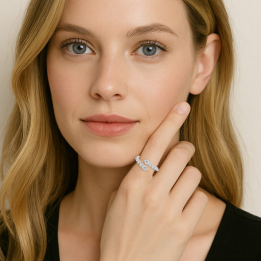 Anillo Diamantes Sion - diseños modernos 2
