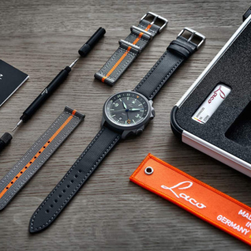 Laco Frankfurt GMT Special Models 43mm Auto - LACO 2