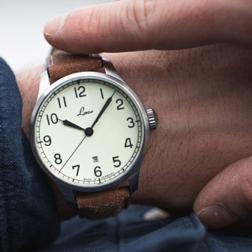 Laco Navy Valencia 39mm Auto - LACO 2