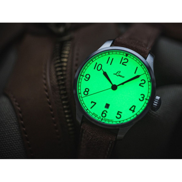 Laco Navy Valencia 39mm Auto - LACO