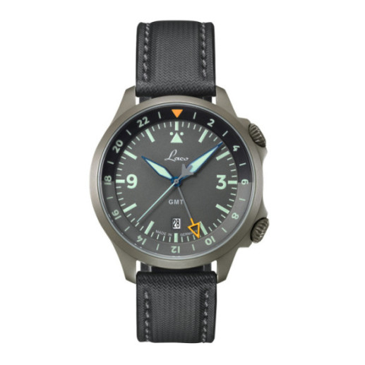 Laco Frankfurt GMT Grau Special Models 43 mm Automatic - LACO