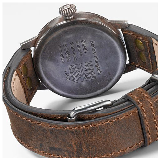 Laco Erbstücke Graz  Erbs. 42mm Flieger Original Cuerda M - LACO 2