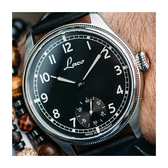 Laco Navy Bremerhaven 42,5mm Cuerda Manual - LACO