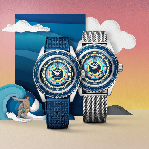 Mido Ocean Star Decompression Worldtimer - Ocean Star 2