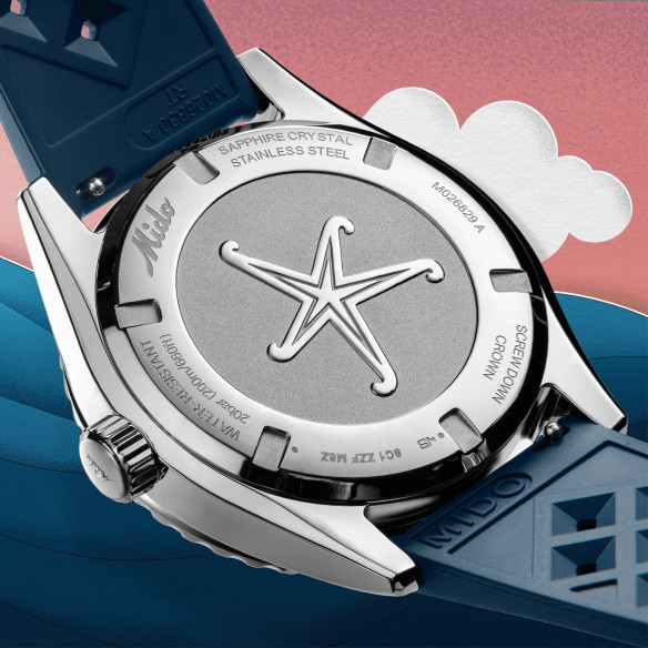 Mido Ocean Star Decompression Worldtimer - Océan étoile
