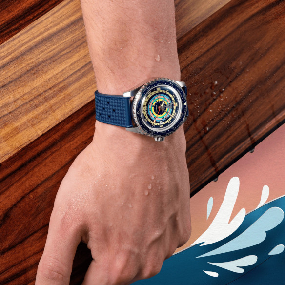 Mido Ocean Star Decompression Worldtimer - Ocean Star