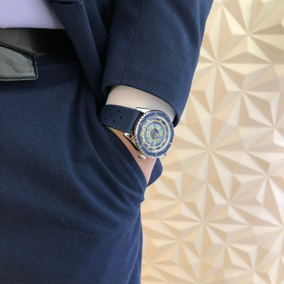 Mido Ocean Star Decompression Worldtimer - Océan étoile