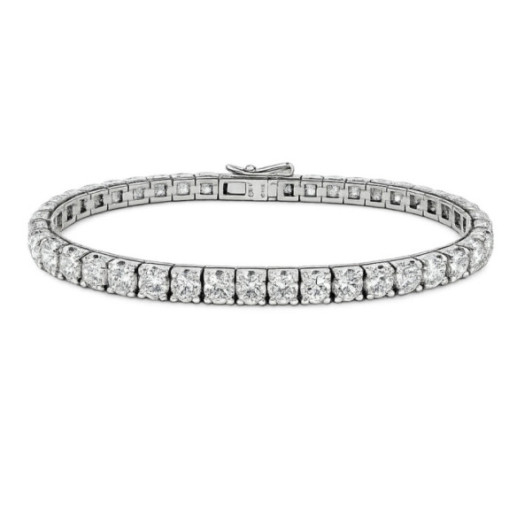 Pulsera Diamantes 9.0 ct. Oro Blanco Riviere - Pulseras de Diamantes