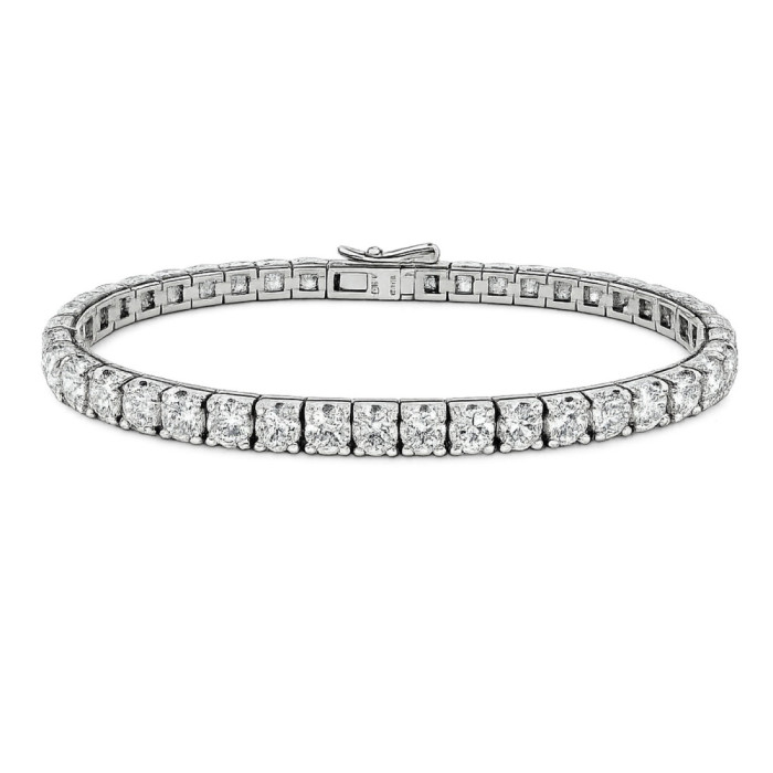 Pulsera Diamantes 9.0 ct. Oro Blanco Riviere - Bracelets de diamant