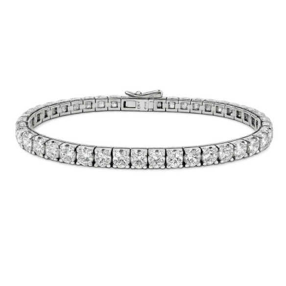 Pulsera Diamantes 9.0 ct. Oro Blanco Riviere - Bracelets de diamant