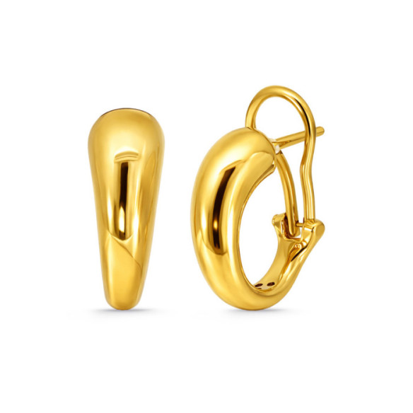 Nochentera Omega Hoop Earrings - Earrings