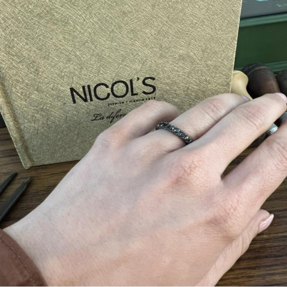 Ring Black Diamonds BLACK POWER - Brilliant Cut