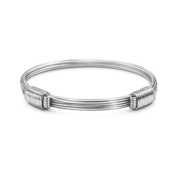 Pulsera Plata Nudo Corredera 10 Hilos - Pulseras de plata