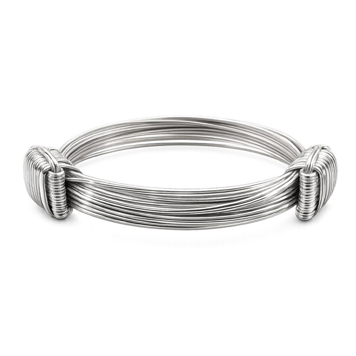 Pulsera Plata Nudo Corredera 15 Hilos - Pulseras de plata