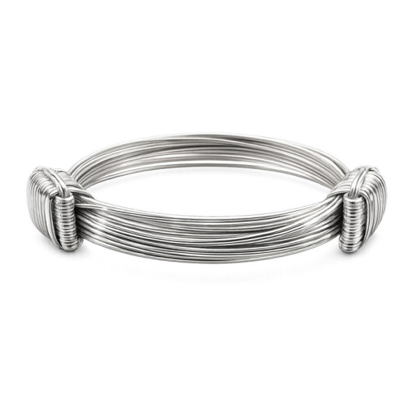 Pulsera Plata Nudo Corredera 15 Hilos - Pulseras de plata