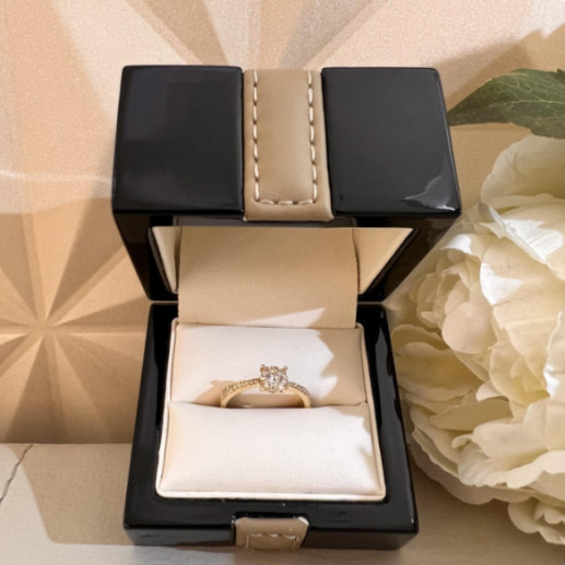 Anillo Diamantes Noa 0.48 Oro Amarillo - Or jaune solitaire 2