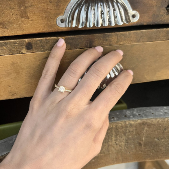 Anillo Diamantes Noa 0.48 Oro Amarillo - Or jaune solitaire