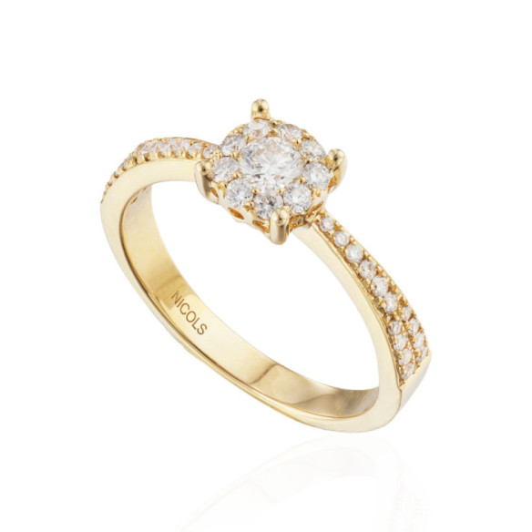 Anillo Diamantes Noa 0.48 Oro Amarillo - Or jaune solitaire