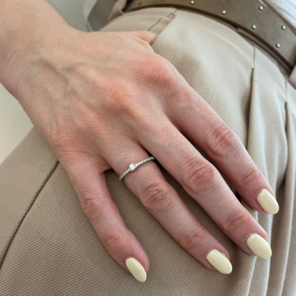 Anillo Promesa Dafne Petit 0.10 - ANéIS