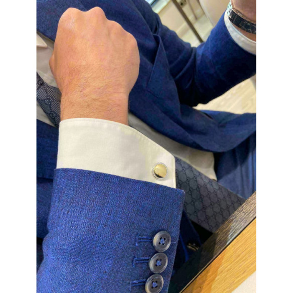 Gemelos De Plata Y Oro Grabable - Gemelos para Grabar