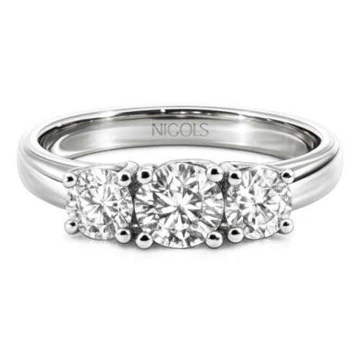 Anillo Megan Trilogy 0.80 - Brillant