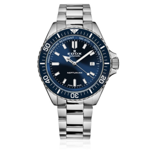 Edox Neptunian Date Automatic 44mm - EDOX