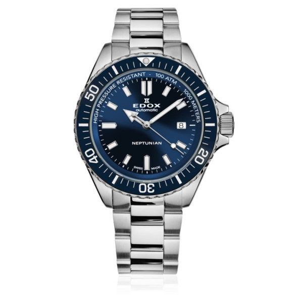 Edox Neptunian Date Automatic 44mm - EDOX