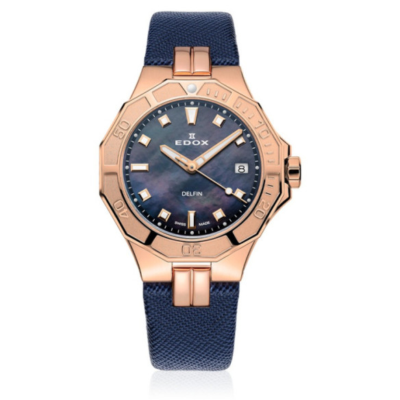 Edox The Original Diver Date Lady 38mm - Edox