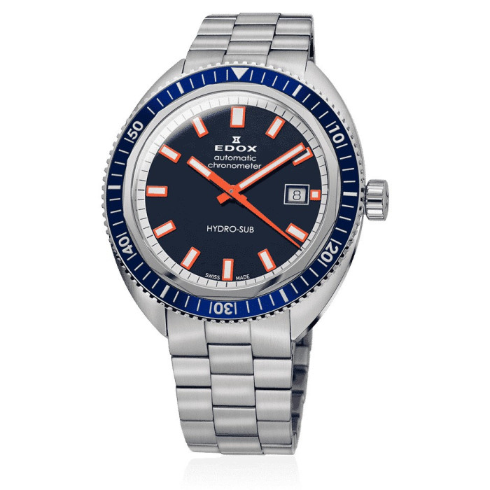 Edox Hydro-Sub Date Automatic Chronometer 42mm - EDOX