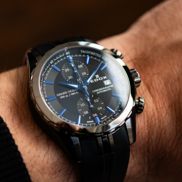Edox Grand Ocean Chronograph Automatic 43mm - EDOX