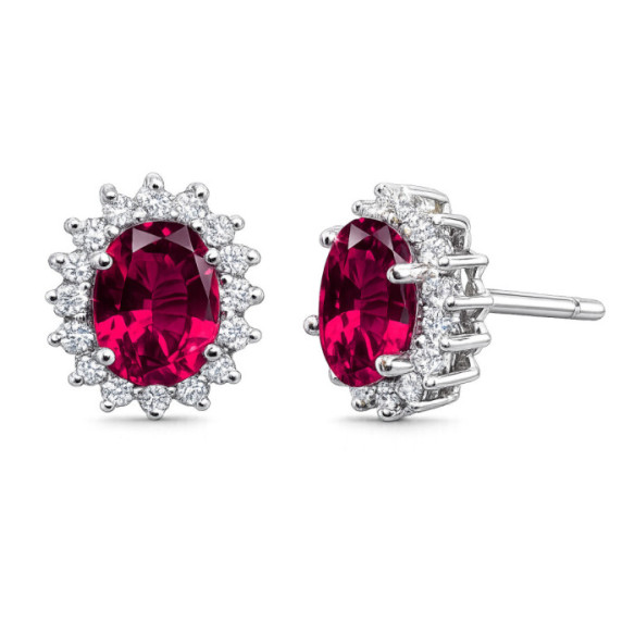 Pendientes Rubi Orla Dalia 1.90 - Pendientes de Rubi