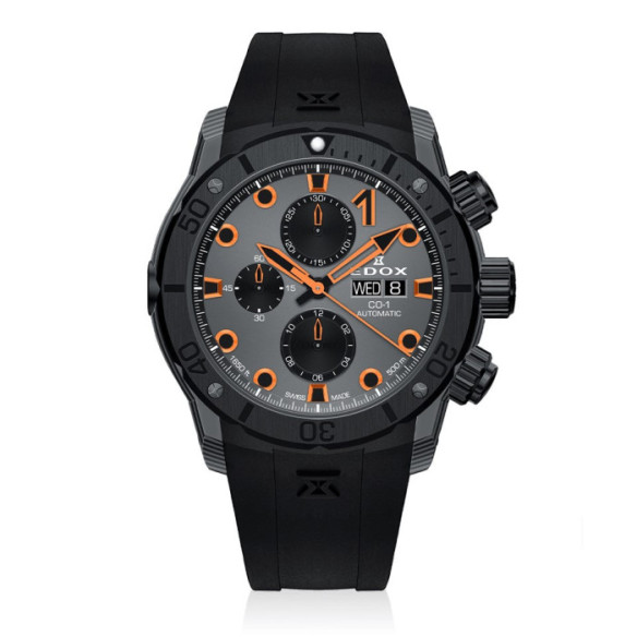 Edox CO-1 Carbon Chronograph Automatic 45mm - EDOX