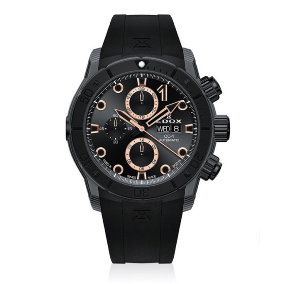 Edox CO-1 Carbon Chronograph Automatic 45mm - EDOX