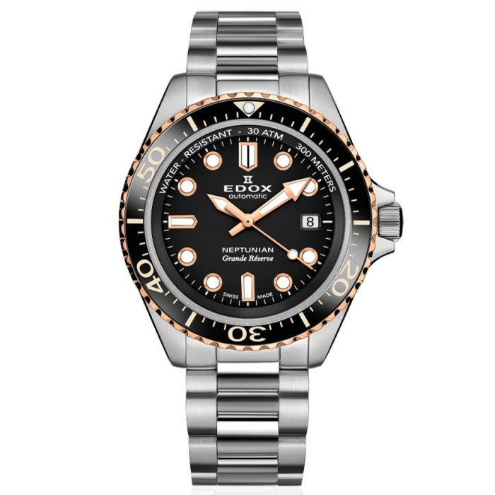 Edox Neptunian Grande Réserve Date Automatic 42mm - EDOX