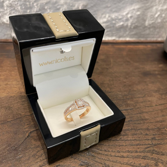 Inel Diamante Aniversario Wedding Band