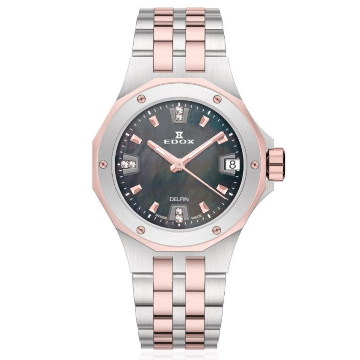 Edox Delfin The Original Date Lady 33mm