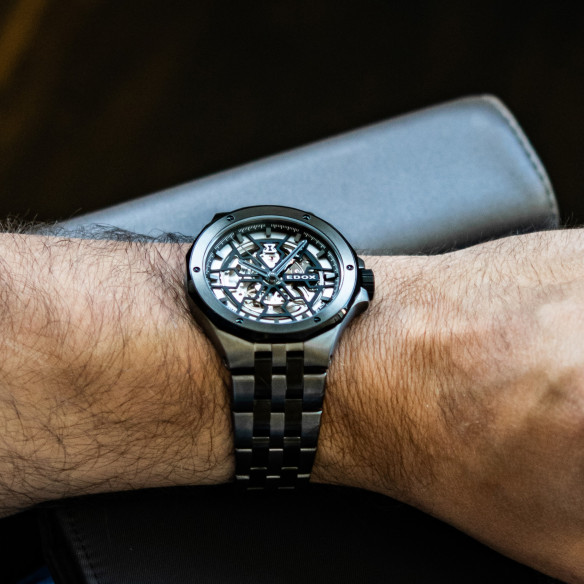 Edox Delfin The Original Mecano Automatic 43mm 85303-357GNM-NGN
