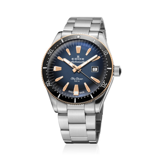 Edox Skydiver Date Automatic Limited Edition 42mm 80126-357RNM-BUIDR