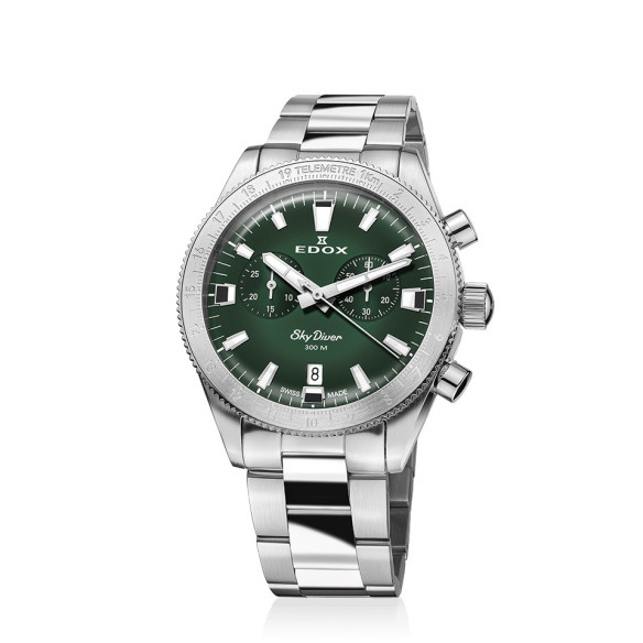 Edox Skydiver Chronograph 40mm 10116-3-VIDN