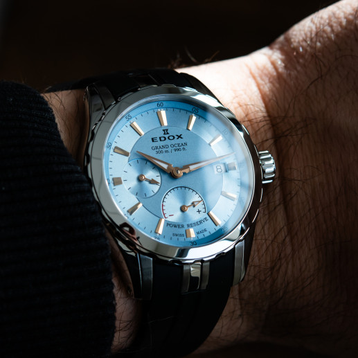 Edox Grand Ocean Power Reserve Automatic 40mm 2