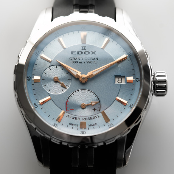Edox Grand Ocean Power Reserve Automatic 40mm 94500-3CA-BUCR