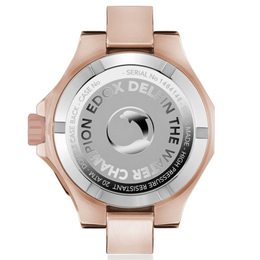 Edox Delfin The Original Date 43mm 53021-37RNCA-NIR 2