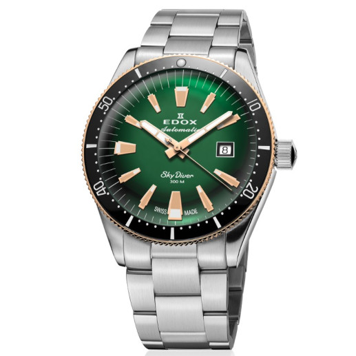 Edox Skydiver Date Automatic Limited Edition 42mm 80126-357RNM-VIR